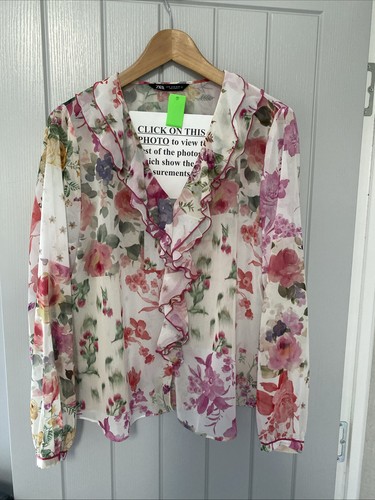 Zara size medium chiffon - zara,