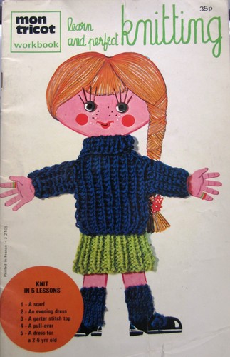 Rare vintage mon tricot - mon,
