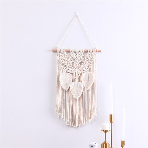 Cotton rope leaf - leaf, wall