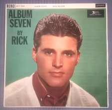 Rick Nelson Album Seven LP (London HA-P 2445) 1962 Mono PLAYED