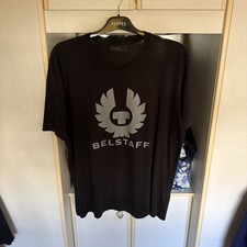 Mens Black belstaff T Shirt 3xl