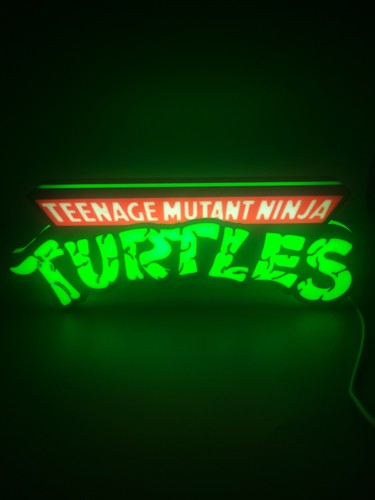 Turtles light box - turtles, sign