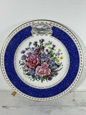 The 1999 Chelsea Flower Show Plate “Britannia Bouquet” – by Royal Doulton