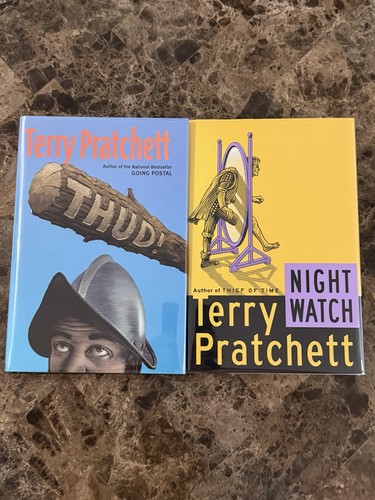 Terry pratchett signed night - terry,