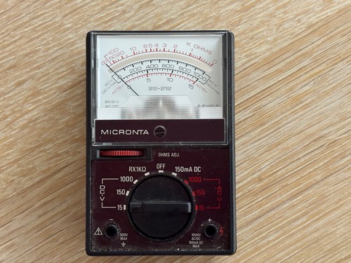 Vintage micronta multitester - vintage,
