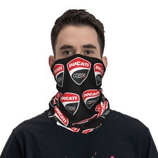 Ducati Shield Summer Neck Tube Warmer Face Mask Scarf Snood Scrambler Diavel etc