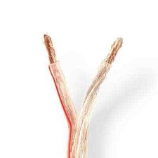 Transparent loudspeaker cable - transparent,