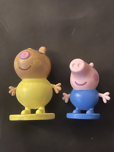 Peppa pig figures george and - peppa,