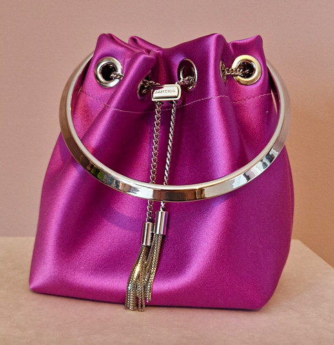 Jimmy choo bon small - jimmy, satin