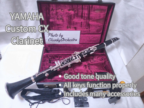 Yamaha custom clarinet - yamaha,