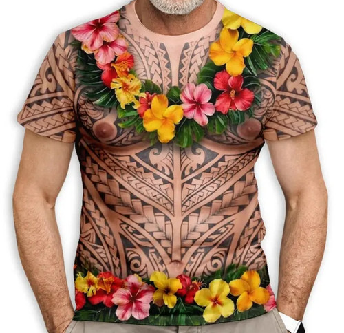 Tattoo muscle tee - tattoo,