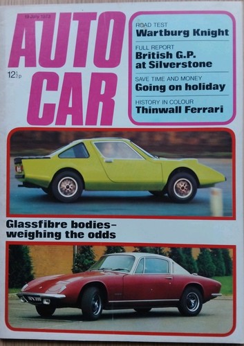 Autocar july 1973 wartburg - july,