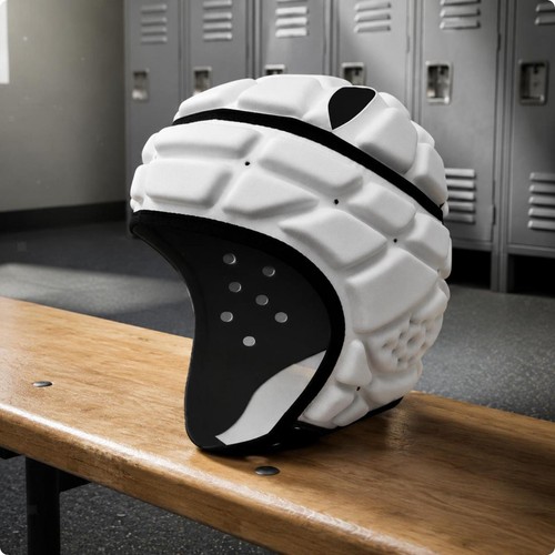 Padded rugby helmet - helmet, eva