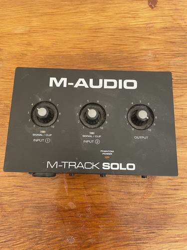 Audio track solo usb - m-track,