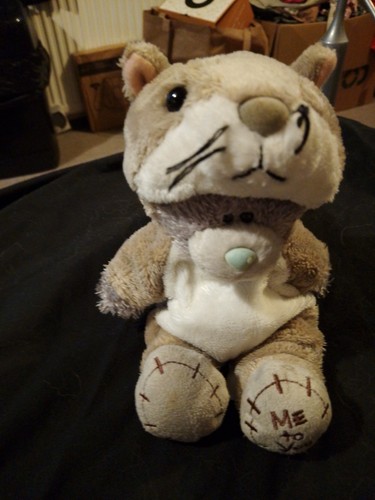 You tatty teddyin - me,
