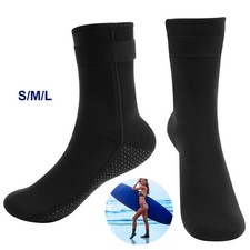 3mm Neoprene Water Socks Anti-Slip Thermal Wetsuit Snorkeling Diving Socks UK