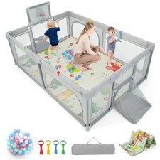 COSTWAY Large Baby Playpen