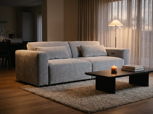 New prescott electric sofa - new,