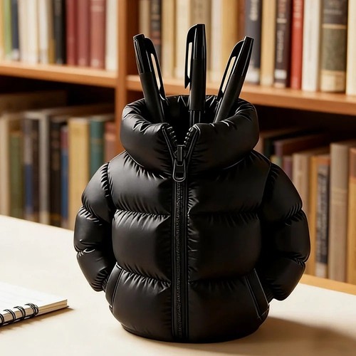 Printed down jacket pen - down,