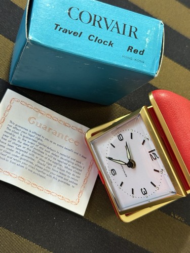 Vintage corvair travel alarm - corvair,