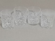 Set of 4 Edinburgh Crystal