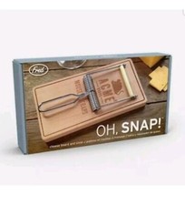 Fred OH SNAP Cheese Board Cutting Slicer Restaurant Serving Catering Mouse Trap