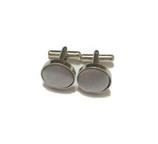 Men's Cufflinks Steel Metal Cuff Links Business Groom Wedding gift