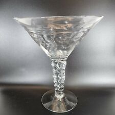 Vintage Very Large 60s / 70s Cocktail / Martini Glass 31cm High x 27.5cm Diametr