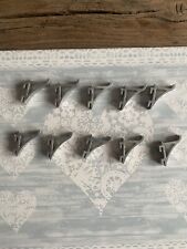10 Pcs Fridge Shelf  Support Brackets, Freezer Brackets Clips