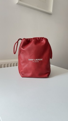 Saint laurent red - laurent, leather
