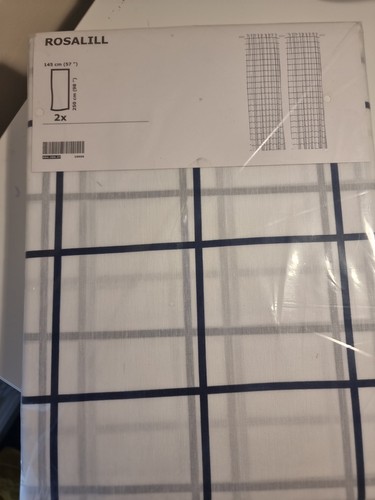 Ikea rosalill curtains pair - 1,
