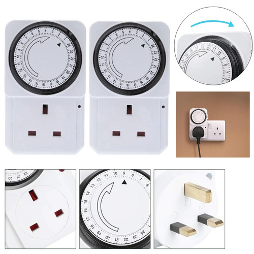 Plug timer switch 24 - 1/2x,
