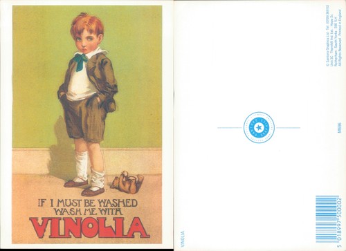 Boy advertising vinolia soap - advertising,