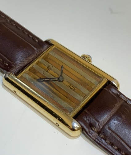 Cartier mechanical 18ct - cartier,