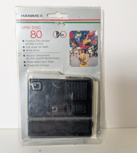 Hanimex mini disc camera - hanimex,