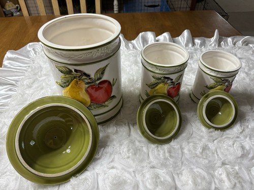 Set ceramic kitchen vintage - set,
