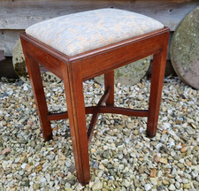 Antique Upholstered Wooden