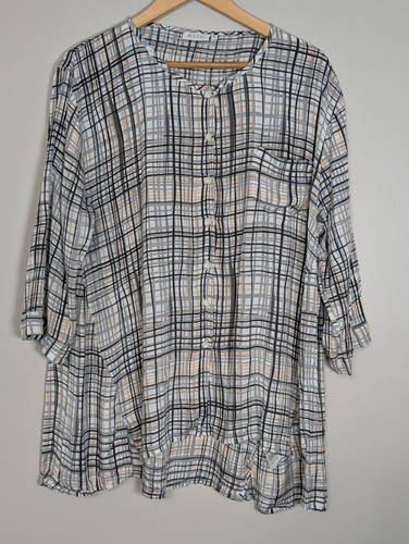 Masai check tunic - check, shirt