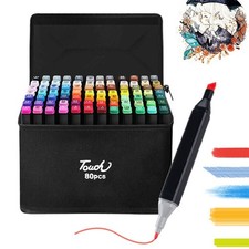 80-Piece Graffiti Marker Pen