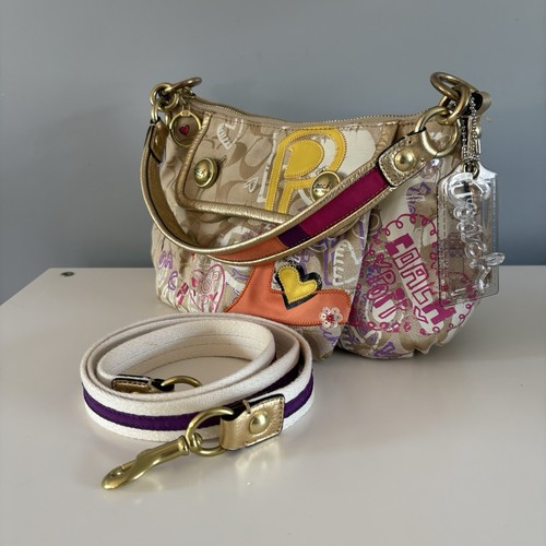 Coach poppy graffiti applique - poppy,