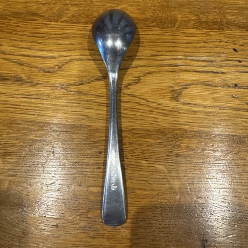 Stainless steel dessert spoon - steel,