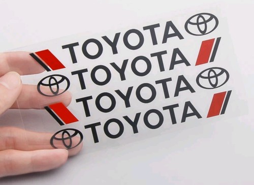 Toyota stickers - 4x,