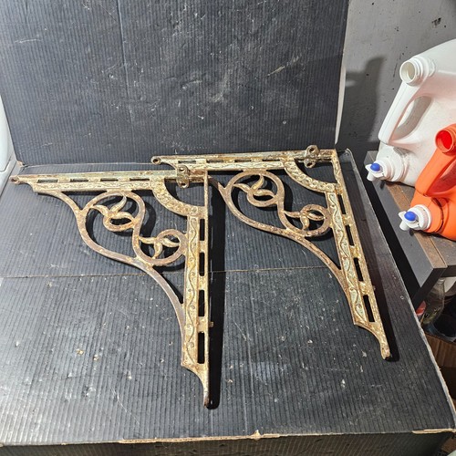 Pair antique ornate eastlke - ornate,