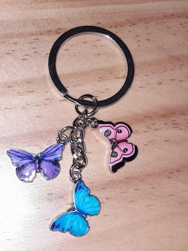 Butterfly keyring - butterfly,