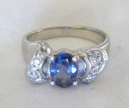 Solid platinum solitaire - solid,
