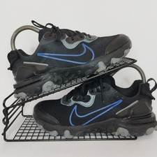 Nike Junior React Vision D/MS/X Black/Blue Size Uk 5.5 Eur 38.5 DN8004-001 Used