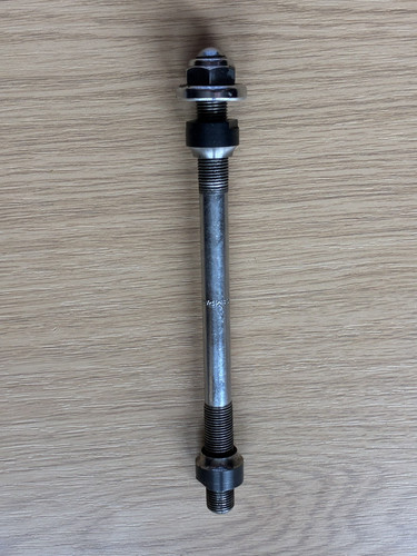 Campagnolo rear track hub axle - campagnolo,