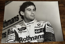 AYRTON  SENNA  ROTHMANS  WILLIAMS  RENAULT    FORMULA  1     PHOTO