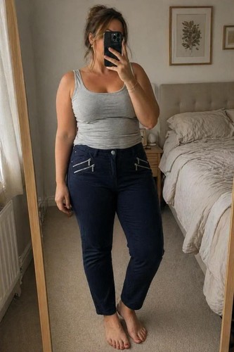 George dark blue skinny jeans - george,