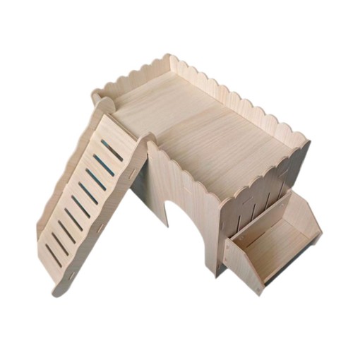 Wooden guinea pig house bunny - guinea,